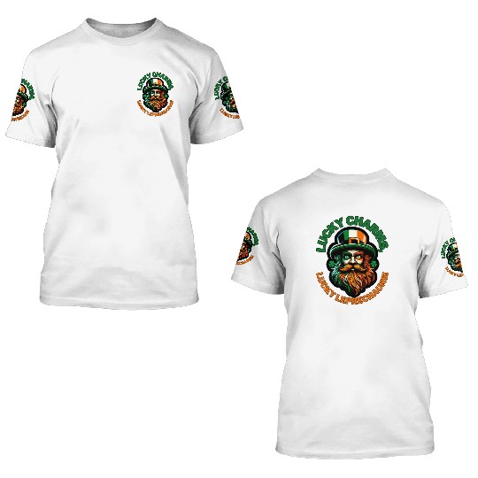 Lucky charms, lucky leprechauns 3D T Shirts