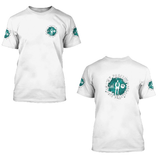 Data Analyst My Passion My Data Computer Science 3D T Shirts