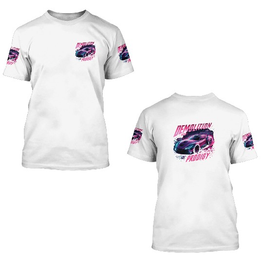 Demo Derby Demolition Derby Demolition Derby Lover 3D T Shirts