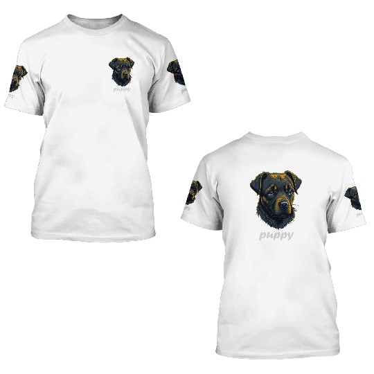 sad dog 3D T Shirts