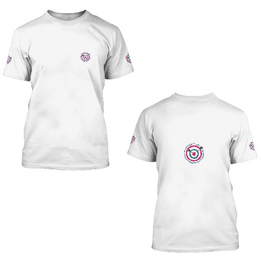 Archery Targets Archer Bullseye Shooting Sport 3D T Shirts