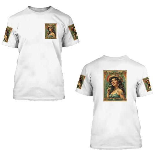 Joyful consumption marijuana 3D T Shirts
