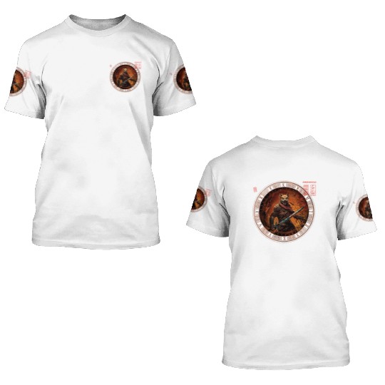 Boardgame 3D T Shirts, Game Angry Fossa Renegade