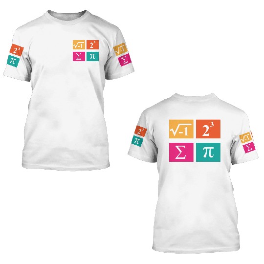 Pi Day I Ate Some Pie and It Was Delicious Math 3D T Shirts