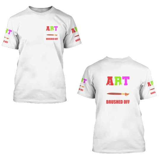 Funny Art Teacher Art Critic 3D T Shirts