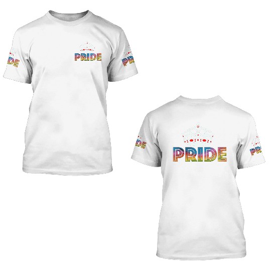 Keep Calm and Pride 3D T Shirts
