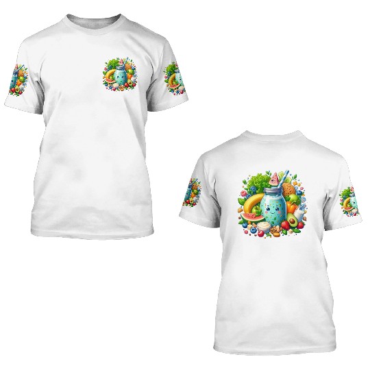 Bunny fruitfertilizer 3D T Shirts