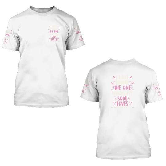 Found Loves Solomon Sleeve 3D T Shirts