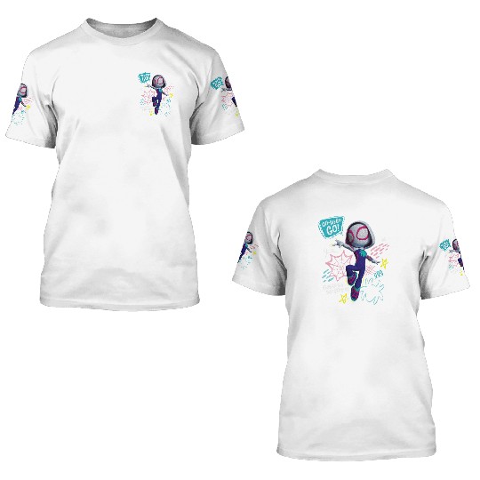 Marvel Spidey And His Amazing Friends Ghost Spider 3D T Shirts