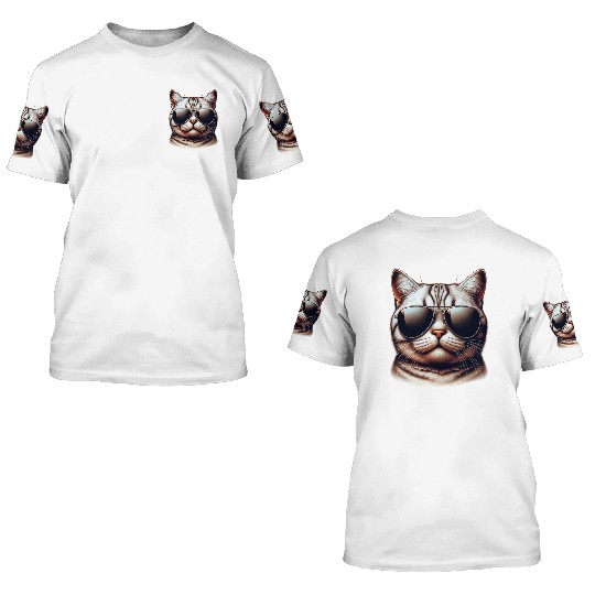 Meow 3D T Shirts