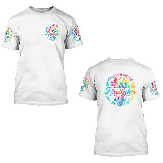Camp Firelight Vacation Bible School 3D T Shirts