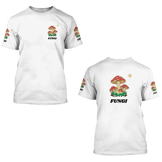 FUNGI 3D T Shirts