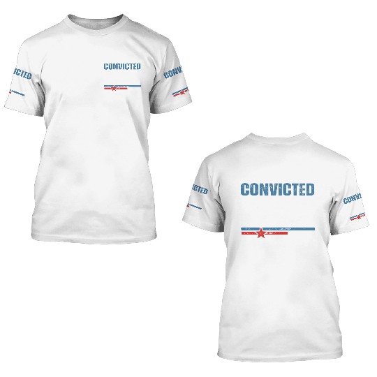 I'm Voting For The Convicted Felon 2024 3D T Shirts