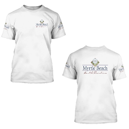 Myrtle Beach Golf South Carolina 3D T Shirts