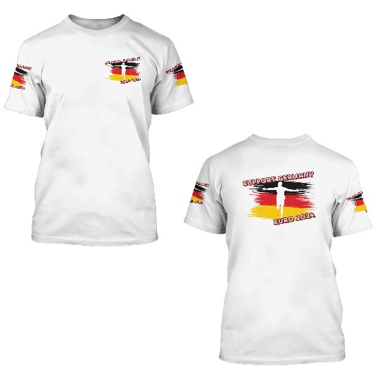 support Germany 3D T Shirts