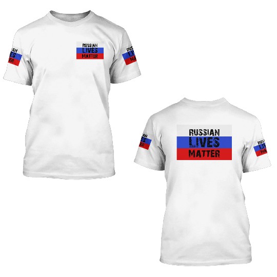 Russian Matter Russia Clothes 3D T Shirts