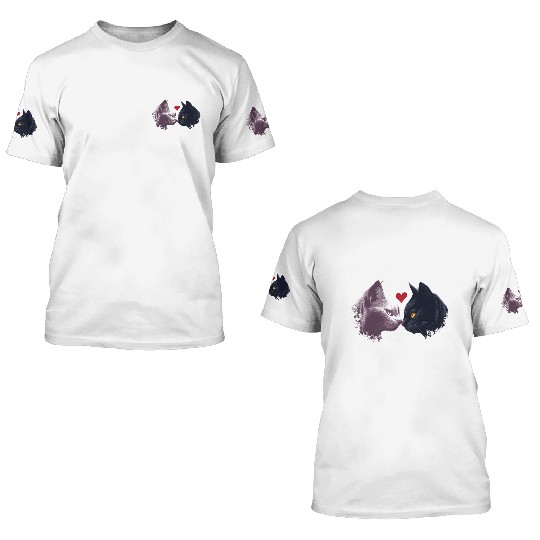 Love You More Than My Chocolate Funny Valentines D 3D T Shirts