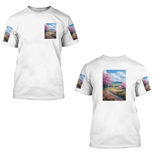 Cherry Blossom 3D T Shirts