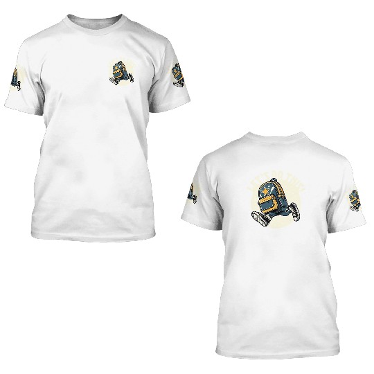 going back to school Enthusiastic 3D T Shirts