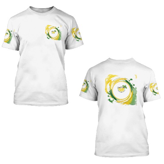 Lemonade in a Glass 3D T Shirts