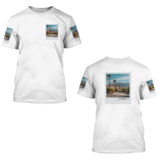 Mono Enterprises "Travels" Palm Springs #3 3D T Shirts