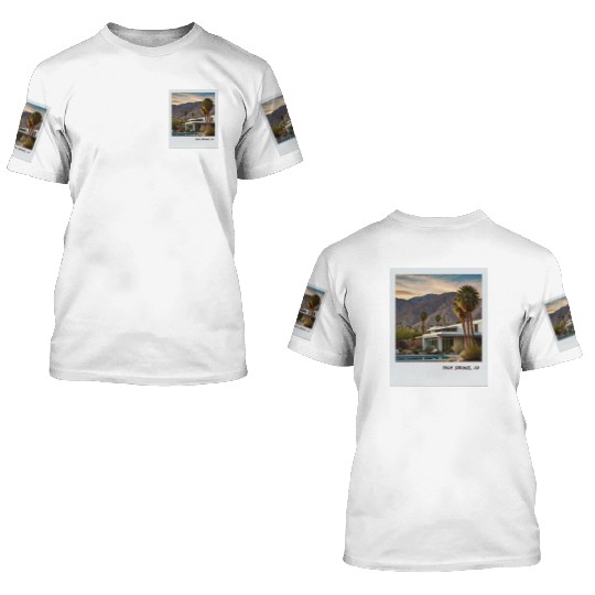 Mono Enterprises "Travels" Palm Springs #5 3D T Shirts