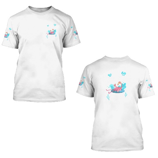 Swimming Pool Sun Swimming Trunks 3D T Shirts