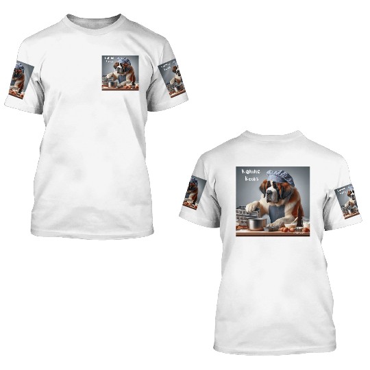 cool fun food dog 3D T Shirts