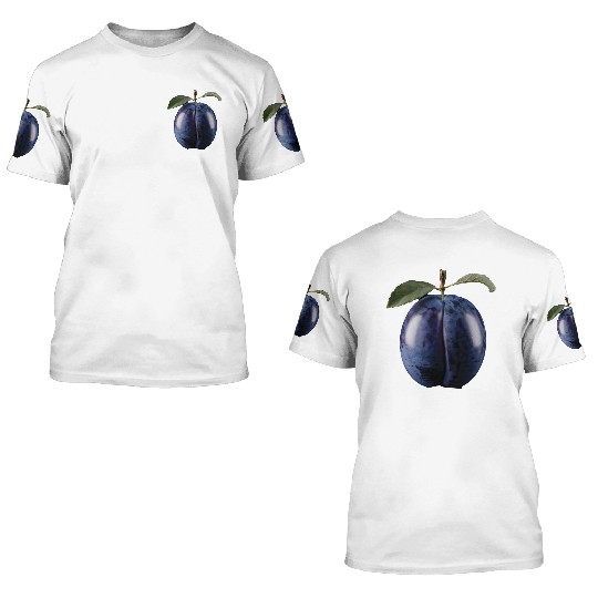 Blackberry Realistic 3D T Shirts