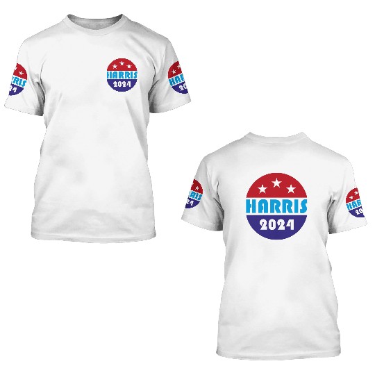 Kamala Harris 2024 3D T Shirts