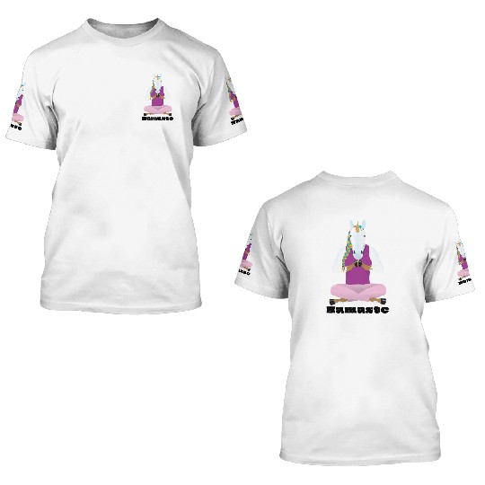 Yoga Unicorn 3D T Shirts