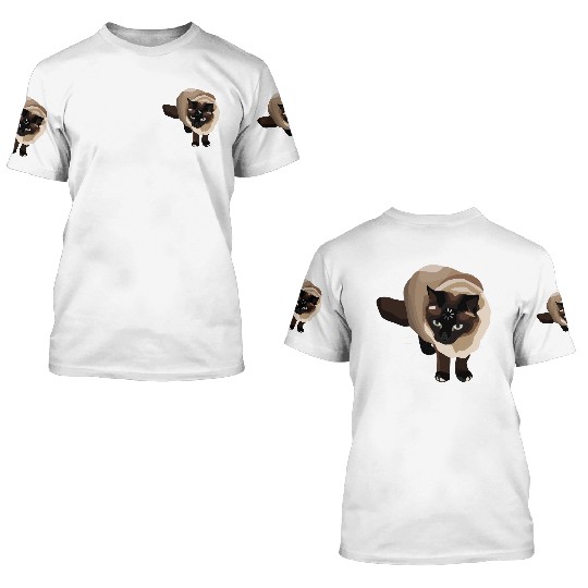 Loading Cat Meme 3D T Shirts