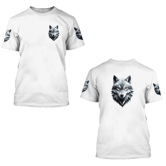 Wolf 3D T Shirts