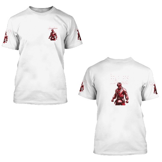 Be Fearless Jiu Jitsu Mindset 3D T Shirts