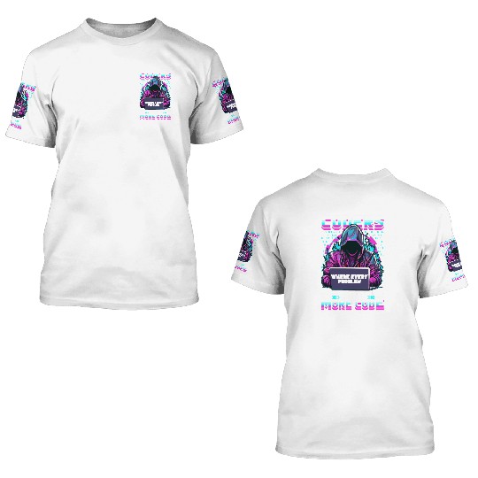Coders Design for Computer Engineer Software Devel 3D T Shirts