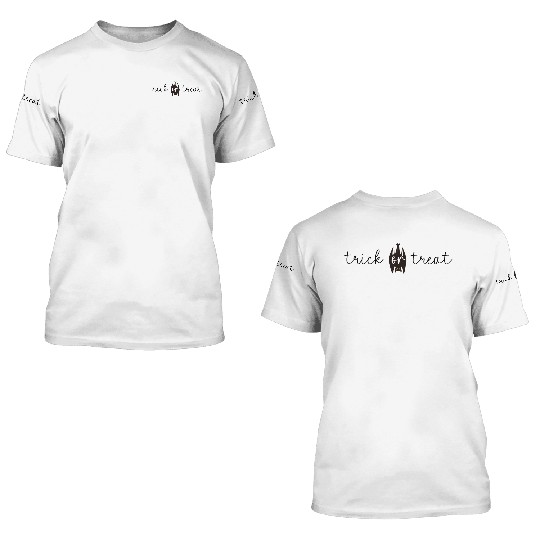 trick or treat 3D T Shirts