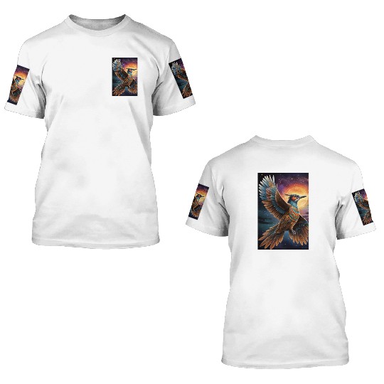 Bird of paradise 3D T Shirts