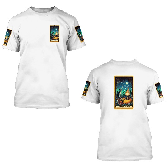 The Happy Camper Tarot 3D T Shirts