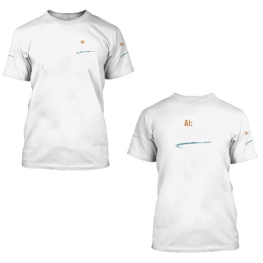 Robotics AI Automation Machine Learning 3D T Shirts