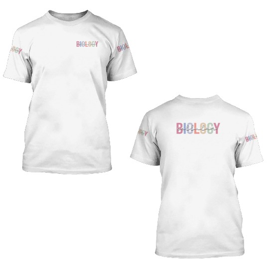 Cellular Biology Cell Biology Biologist Science 3D T Shirts