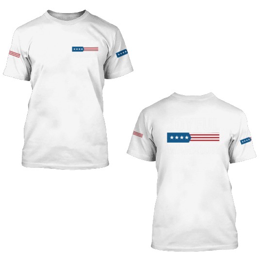 Joyful Warrior American 3D T Shirts