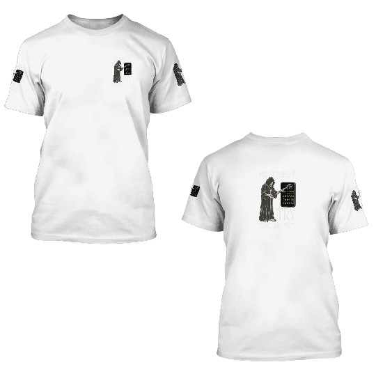 Halloween Math Teacher Me Scared? Try Teaching Mat 3D T Shirts