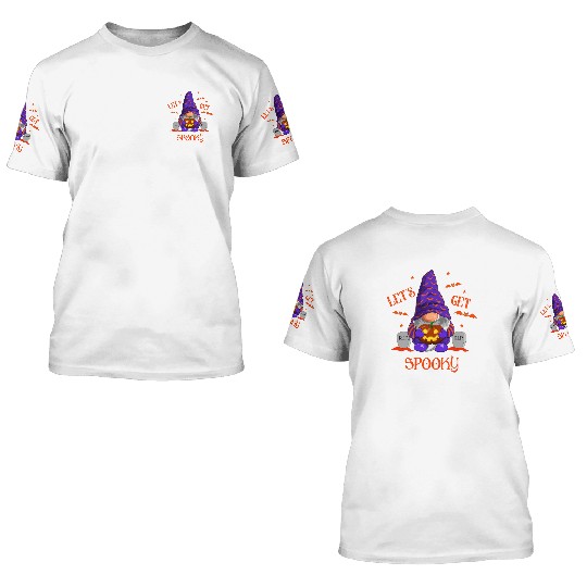 Halloween Gnomes, Happy Halloween 3D T Shirts
