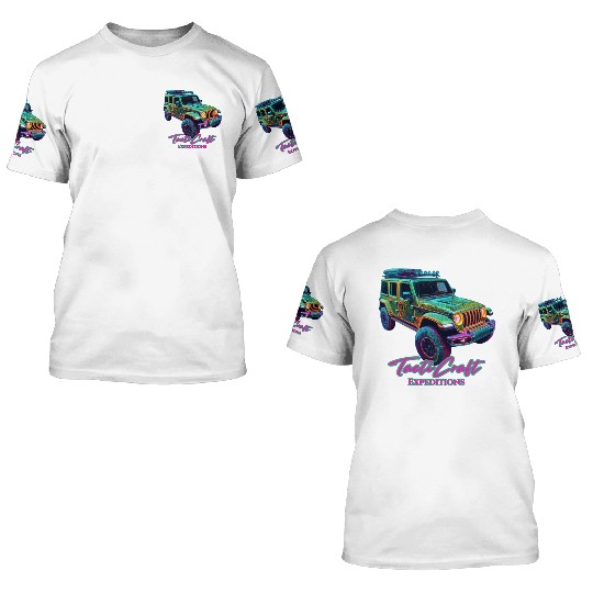 Jeep overland 3D T Shirts