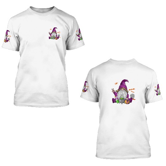 Halloween Gnomes, Happy Halloween 3D T Shirts