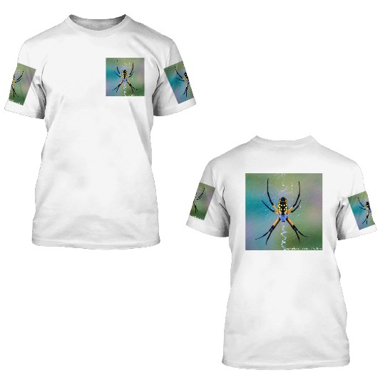 Garden Spider 3D T Shirts