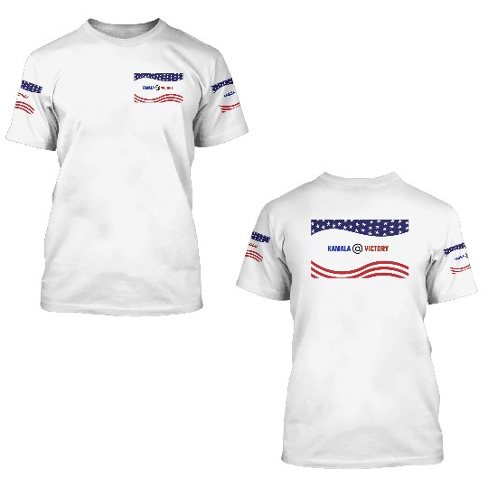 kamala harris election -2024 3D T Shirts