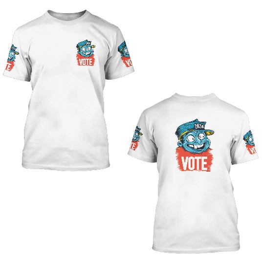 Vote 2024 Election 3D T Shirts 0010