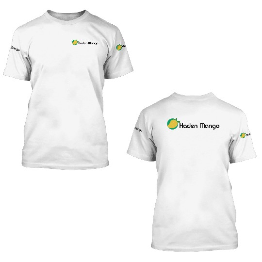 Green Mango Logo Design 3D T Shirts