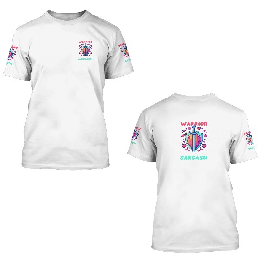 Depression Awareness Mental Health Warrior 3D T Shirts